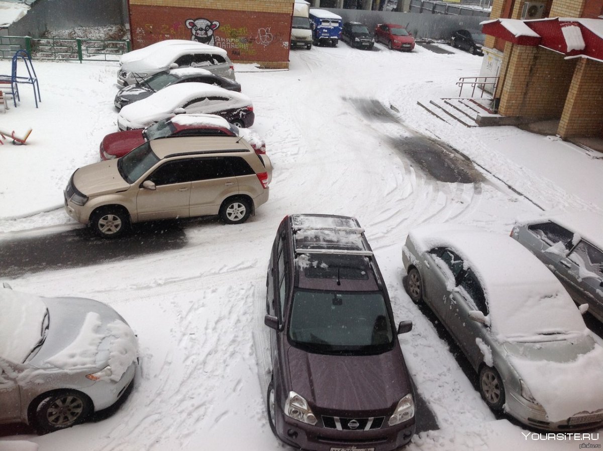 Снег в Ханты Мансийске