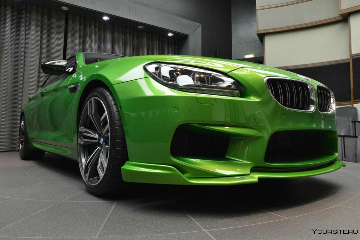 BMW m6 Coupe Green