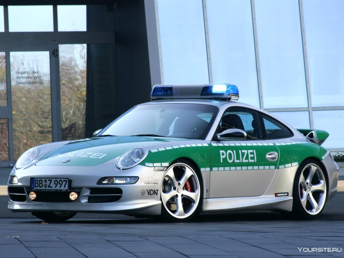 Порше 911 полиция Германия