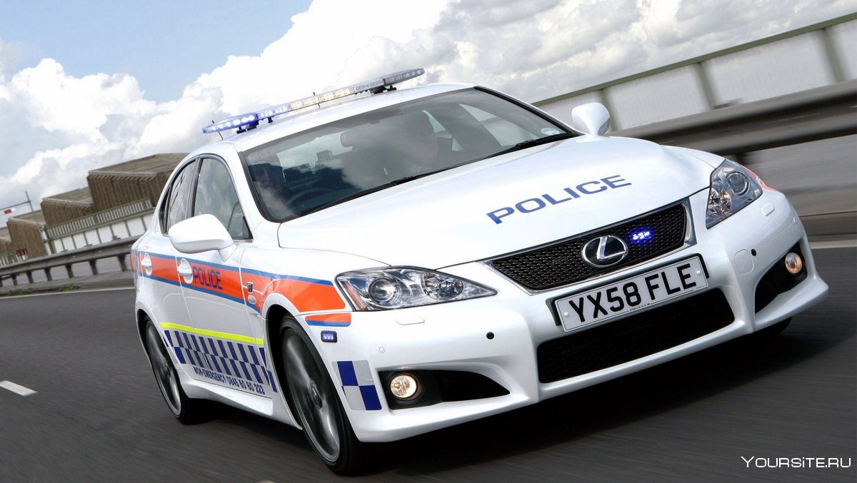 Британская полиция машины