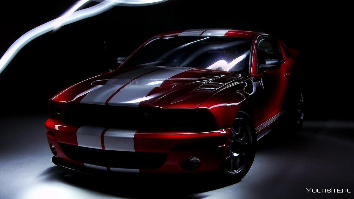 Mustang Shelby 4к