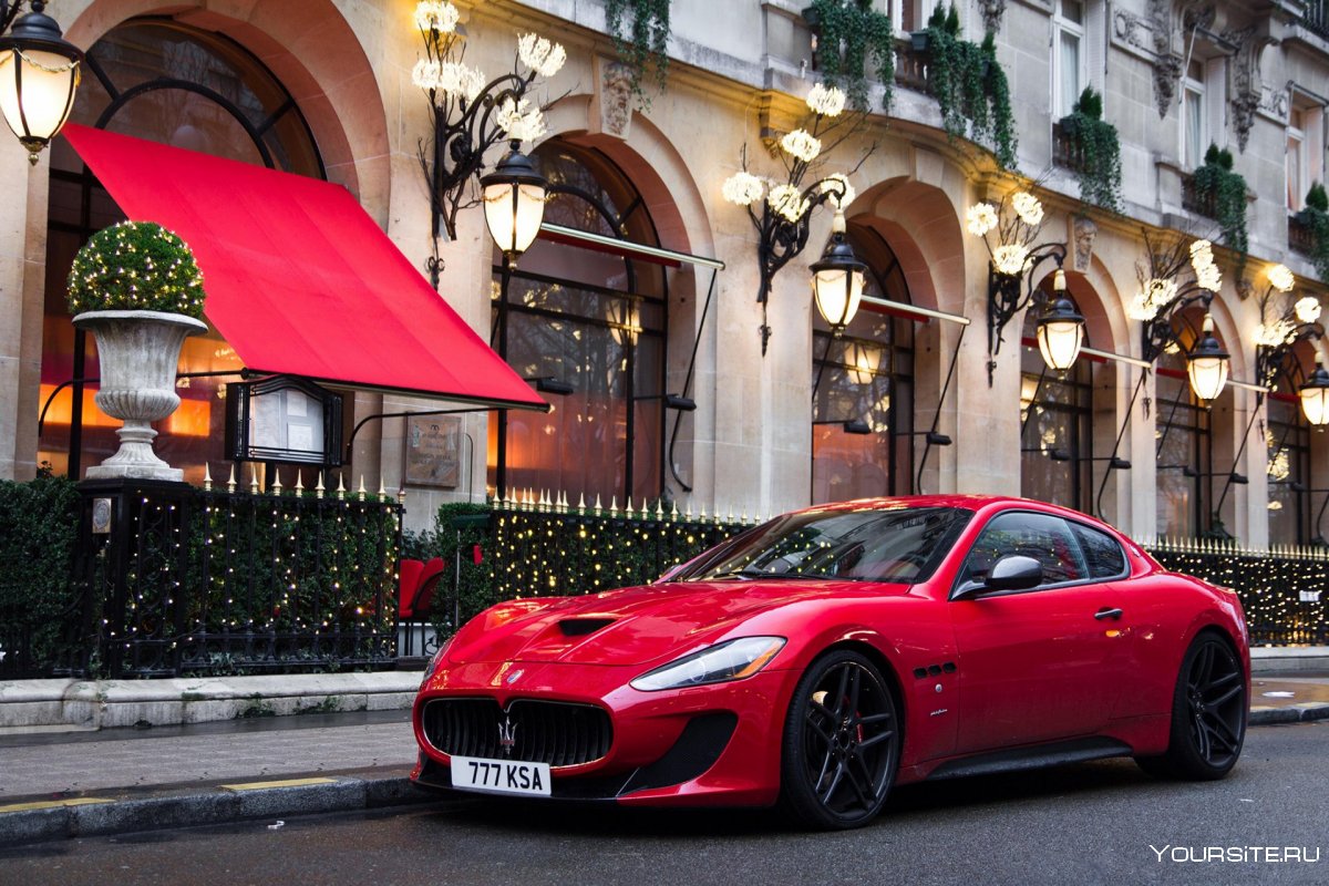 Maserati GRANTURISMO 2016 Red