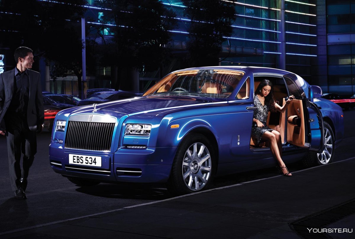 Rolls Royce Фантом Blue
