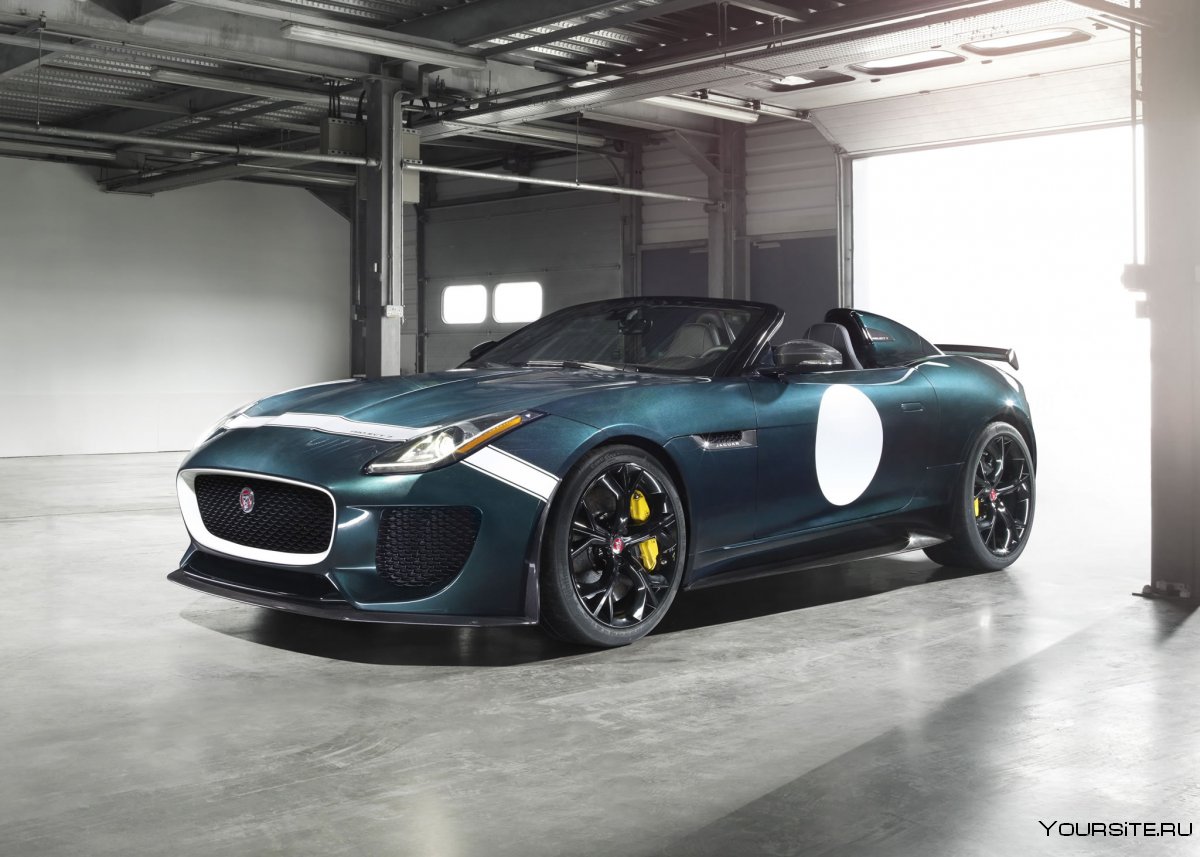 Jaguar f Type British Racing Green