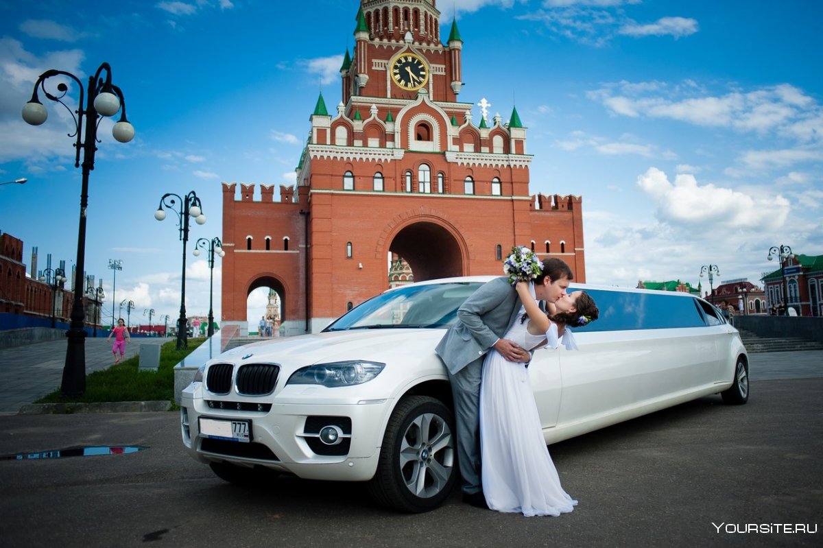 Лимузин БМВ на свадьбу