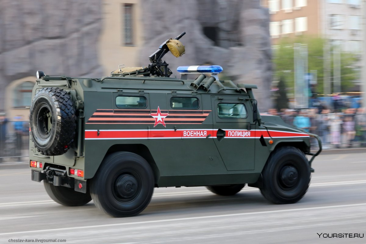 Бронеавтомобиль тигр военной полиции