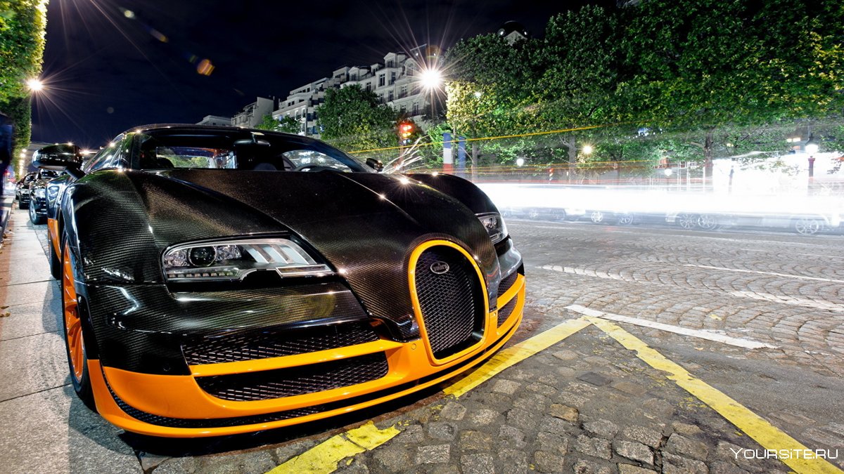 Гиперкар Bugatti Veyron