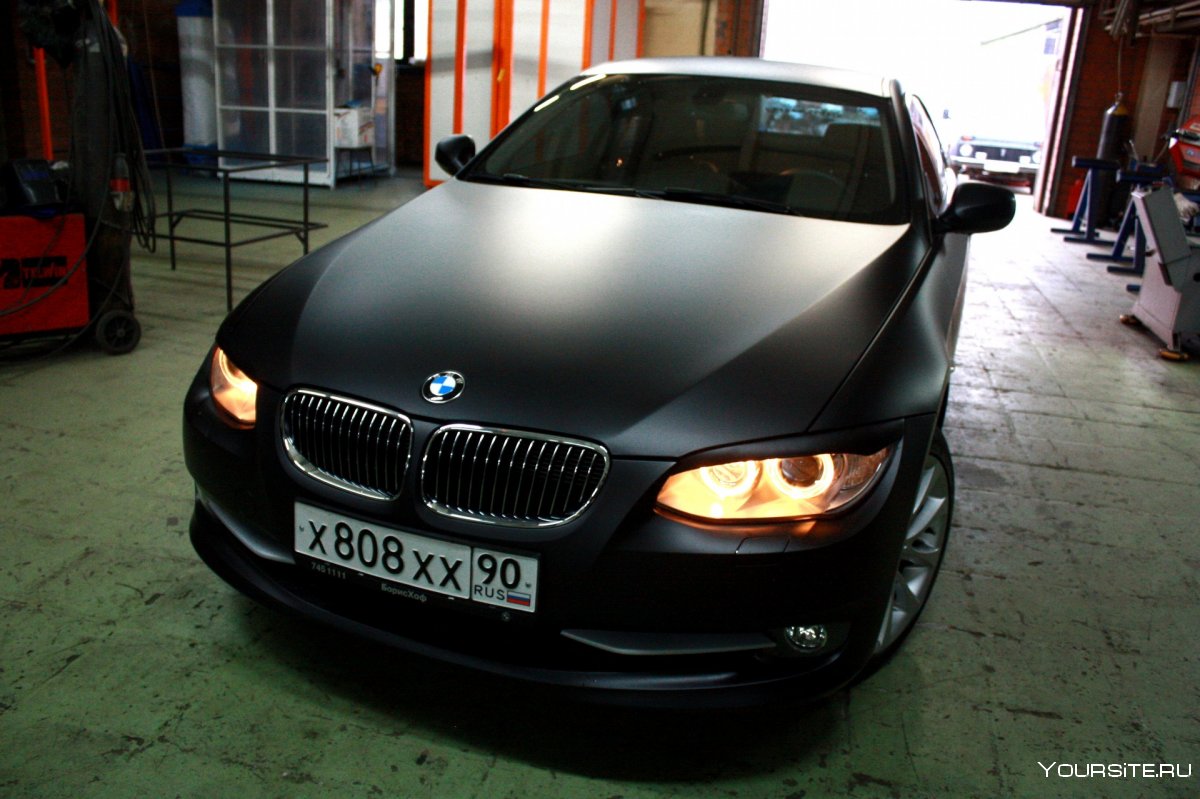 BMW m6 черная