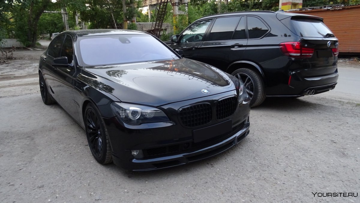 BMW f01 черная