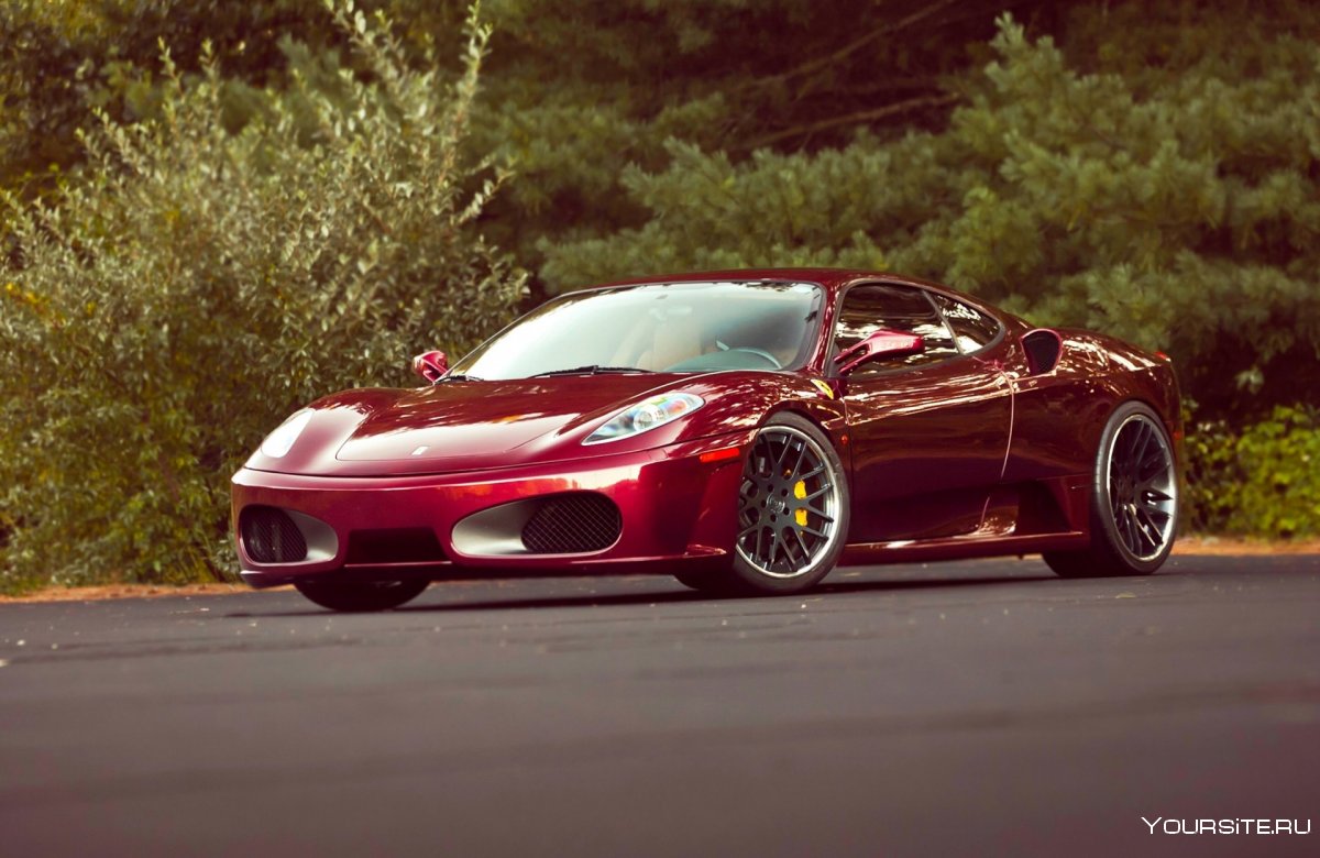 Ferrari f430 бордовый