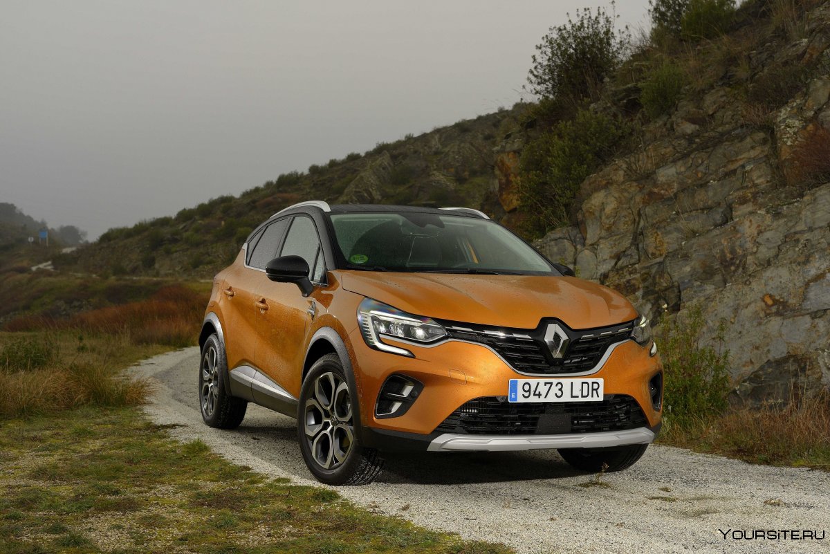 Renault Captur 2019 оранжевый