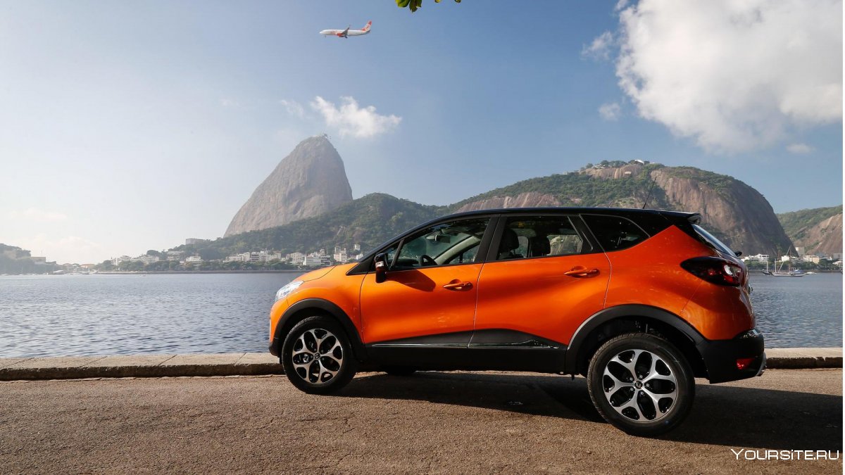 Renault Captur 2021 оранжевый