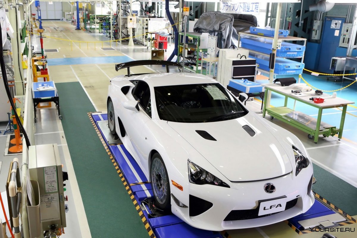 Завод Lexus в Японии