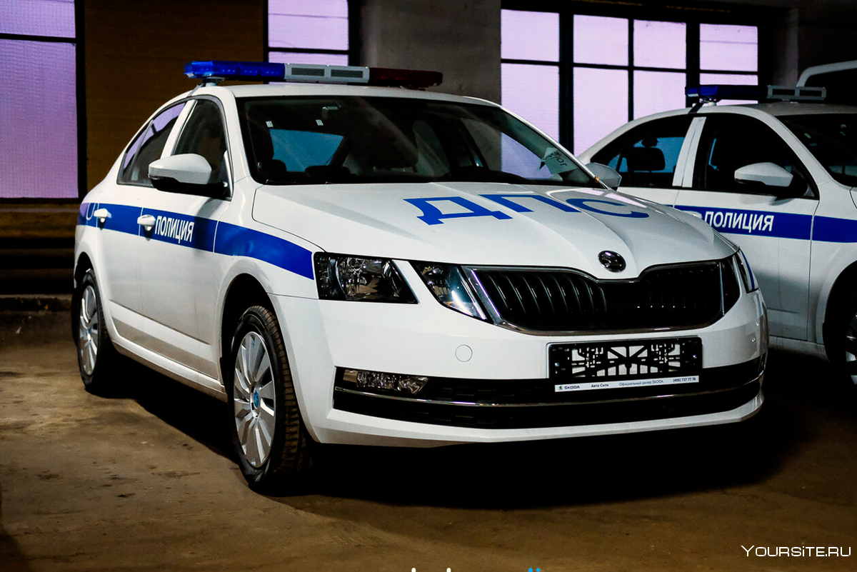 Audi a6 полиция