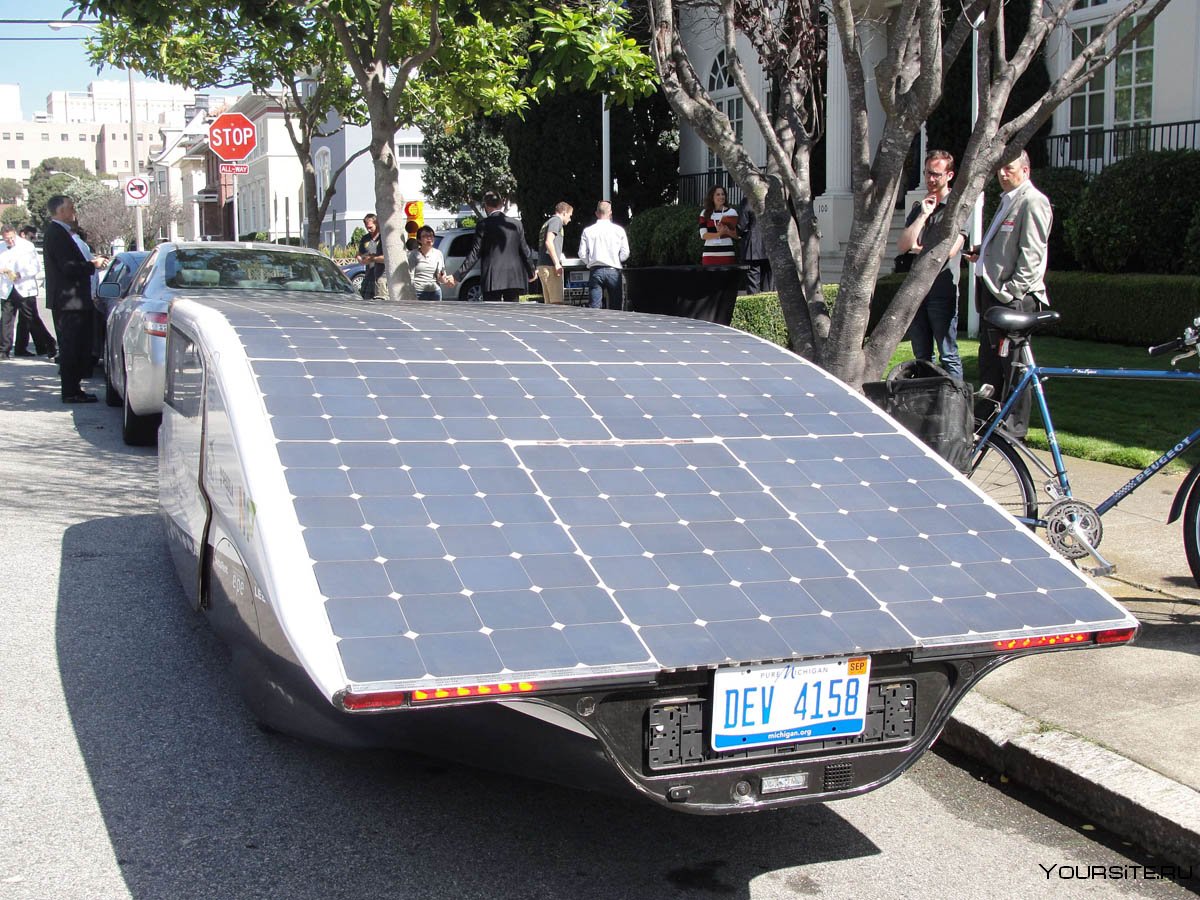 Экологический автомобиль на солнечных батареях