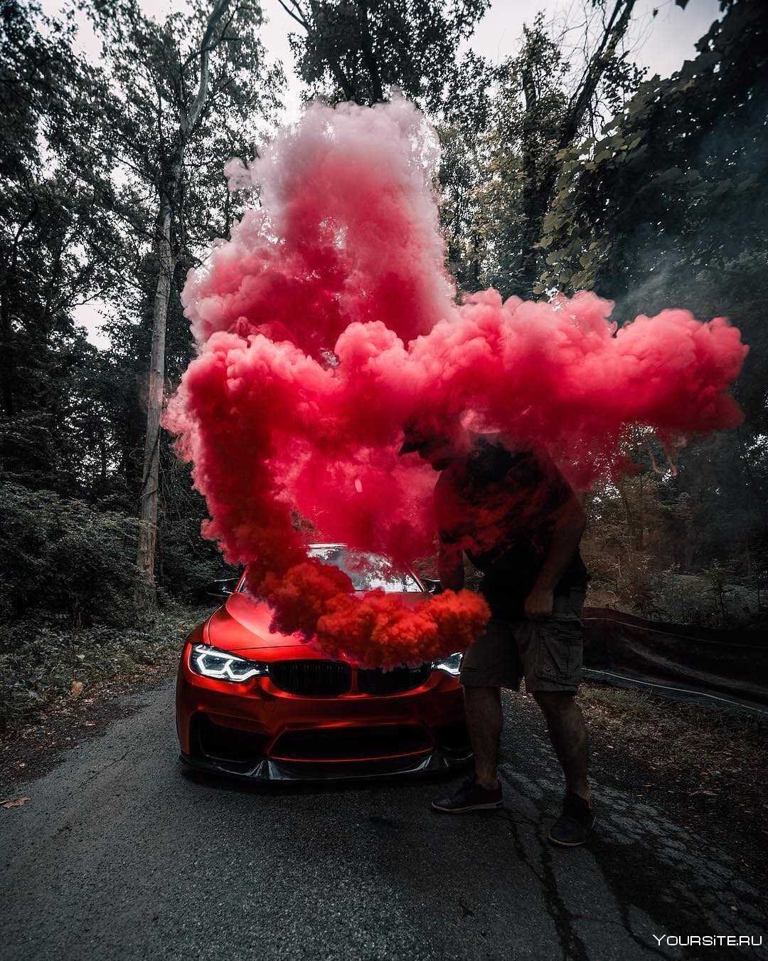 Машины с дымовыми шашками