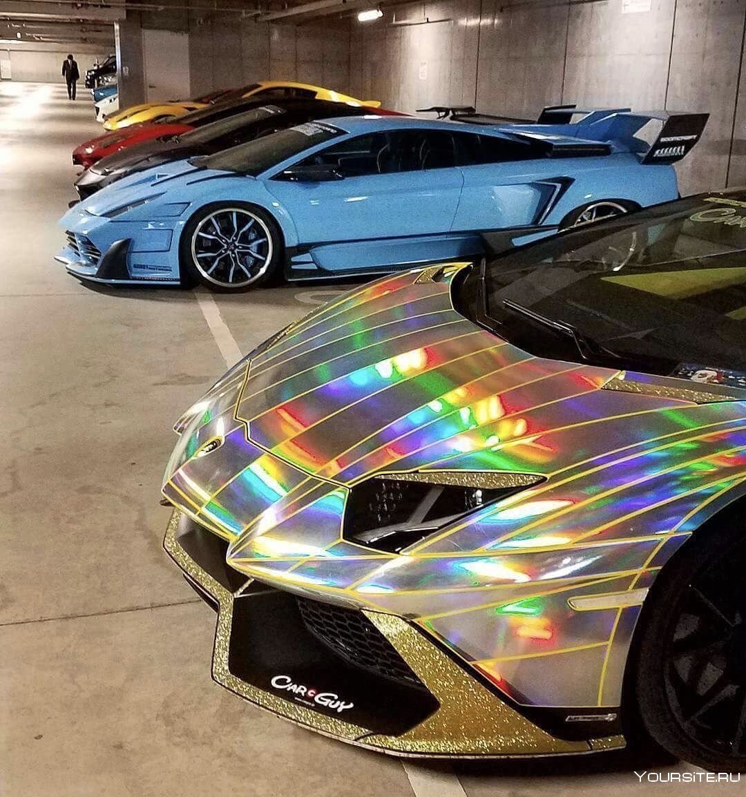 Необычные цвета машин