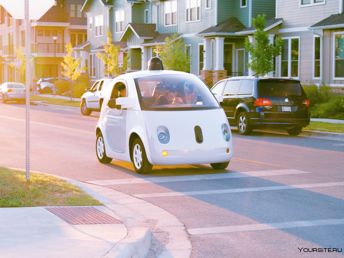 Google Waymo car
