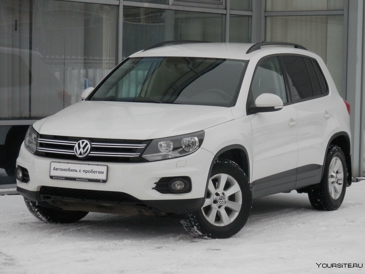 Volkswagen Tiguan белый 2012
