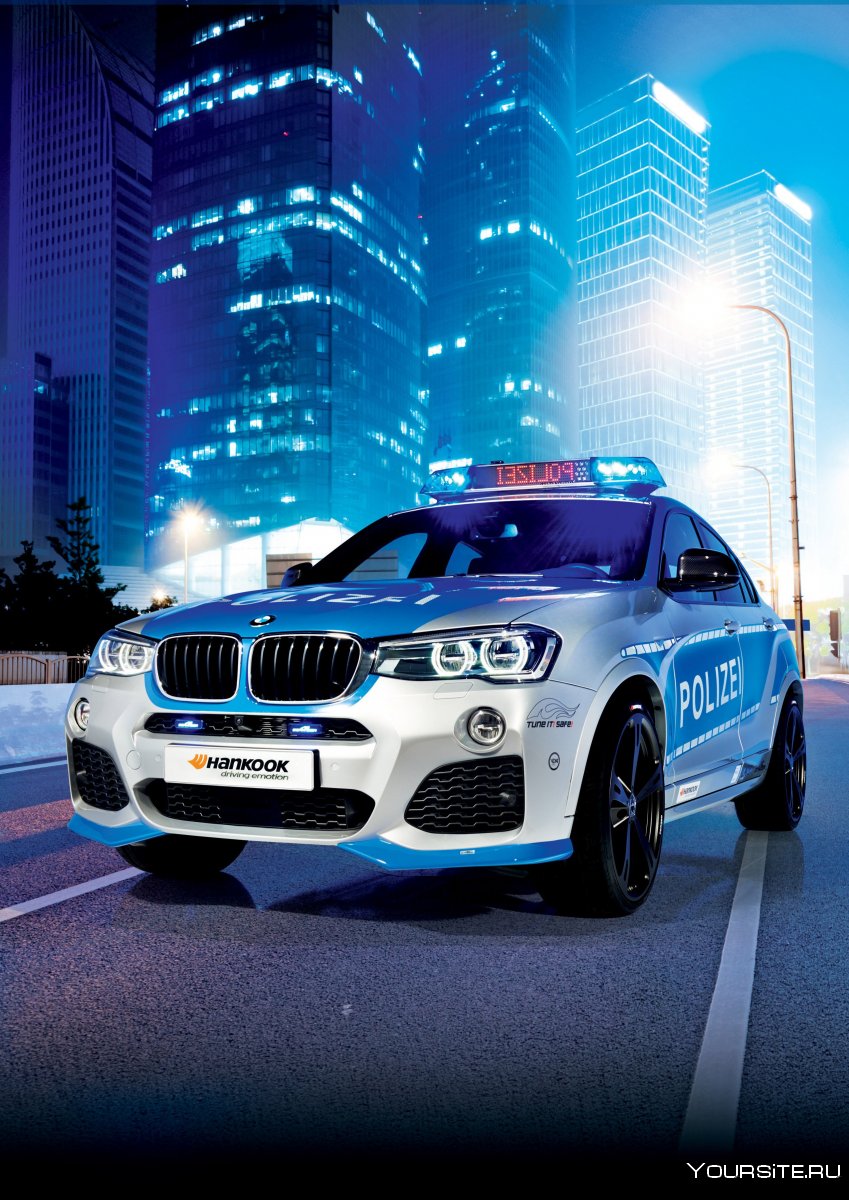 BMW x6 Polizei