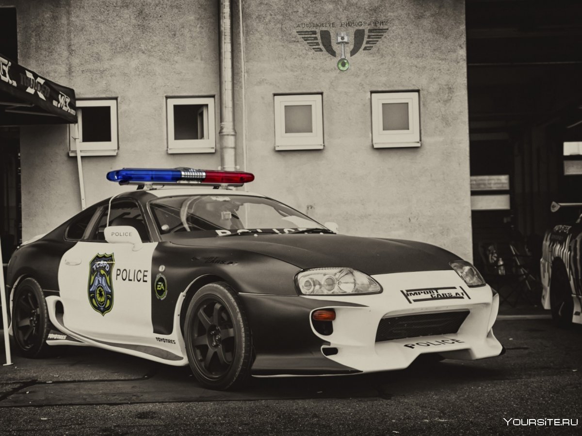 Toyota Supra Police