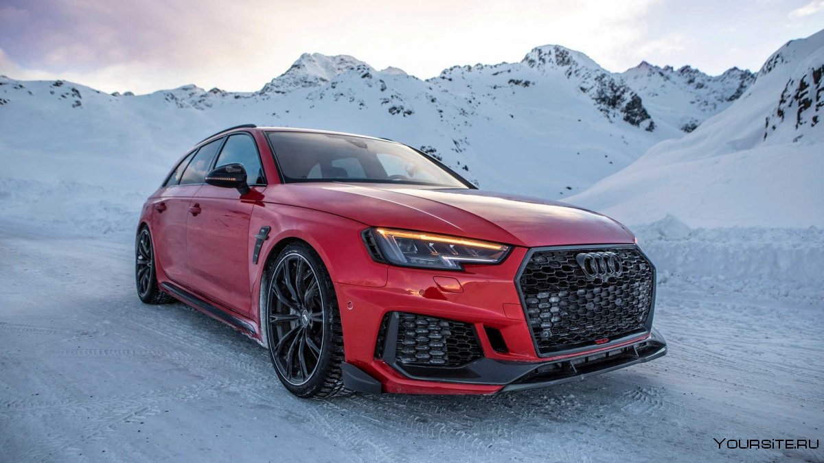 Audi a4 Snow