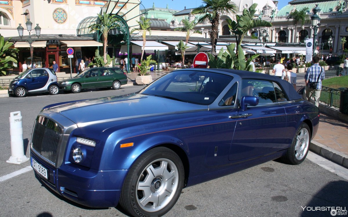 Rolls Royce Drophead Coupe Purple