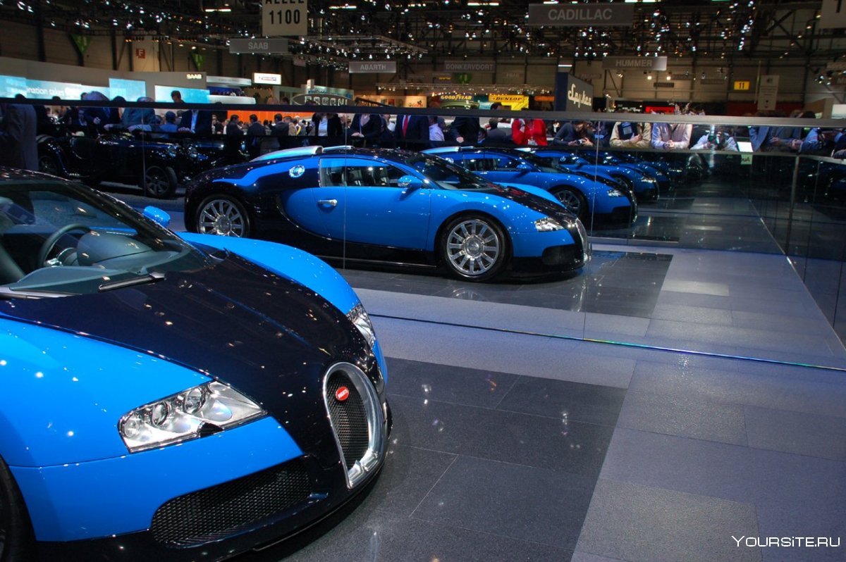 Bugatti Модельный ряд 2021