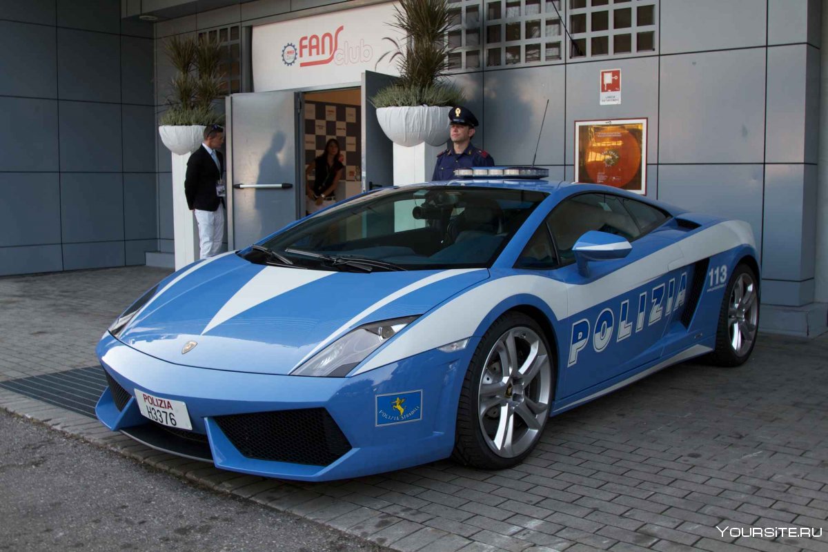 Lamborghini Gallardo 2004 полиция Италии