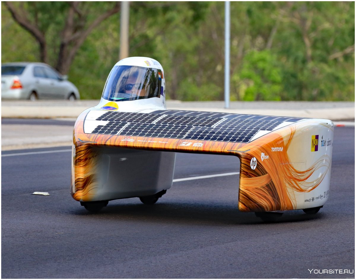 Машины будущего на солнечных батареях