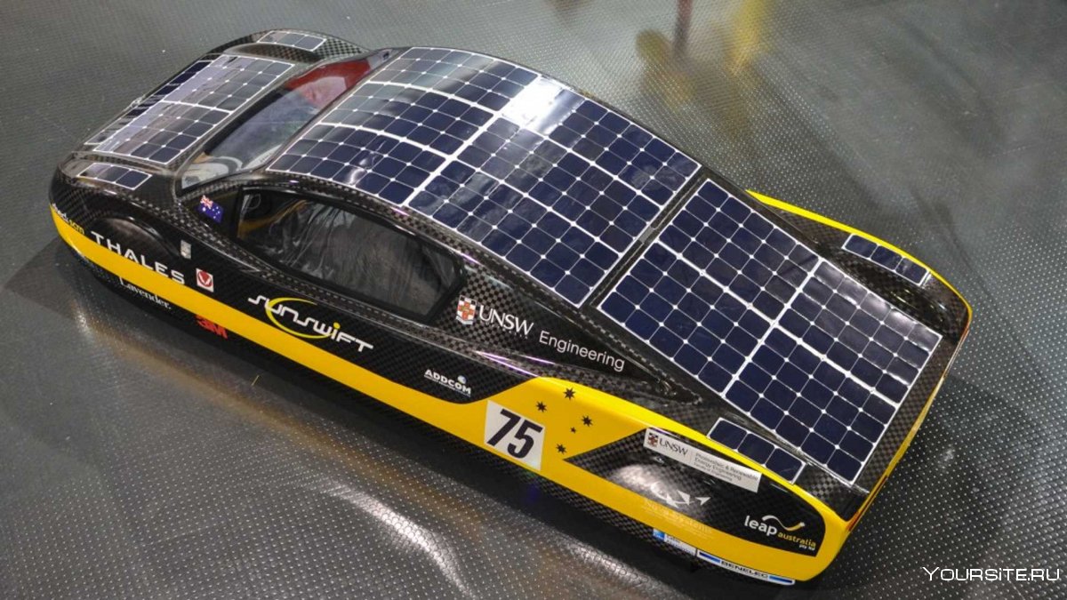 Электромобиль на солнечных батареях