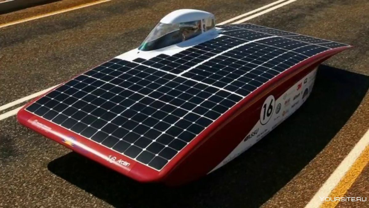 Электроавтомобиль Солнечный панели