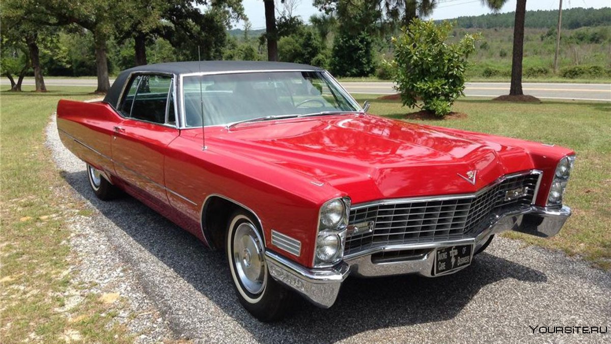 Cadillac Deville 1967 Red