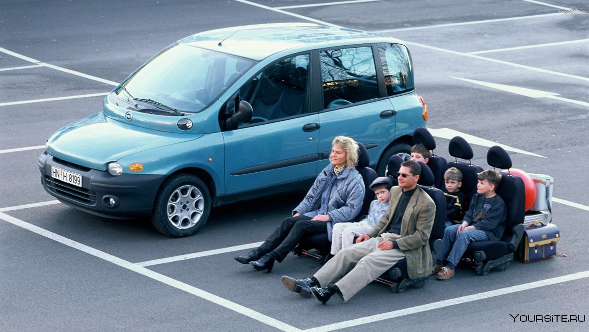 4. Fiat Multipla (1998 г.в.)