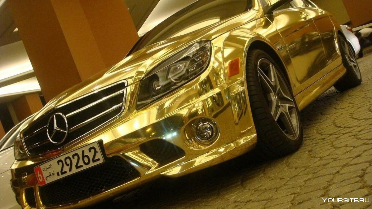 Золотая Lamborghini Золотая Ламба
