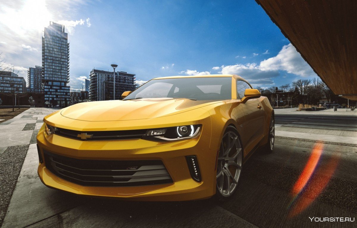 Chevrolet Camaro SS 2016 Yellow