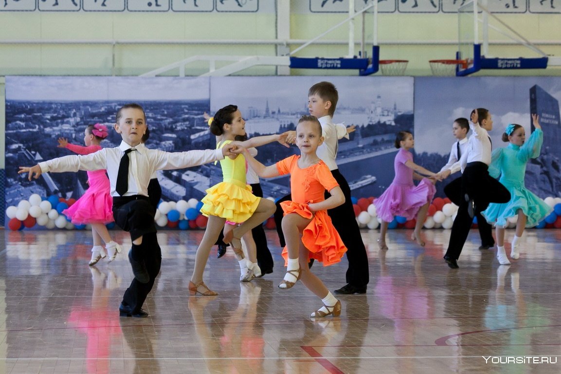 Детские соревнования по танцам
