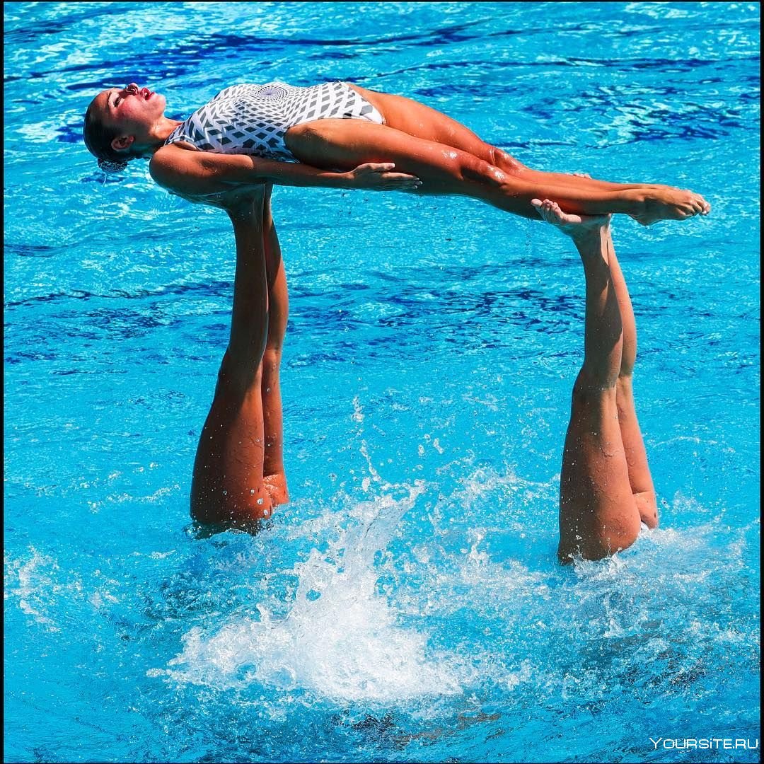 Наталья Ищенко синхронное плавание ножки