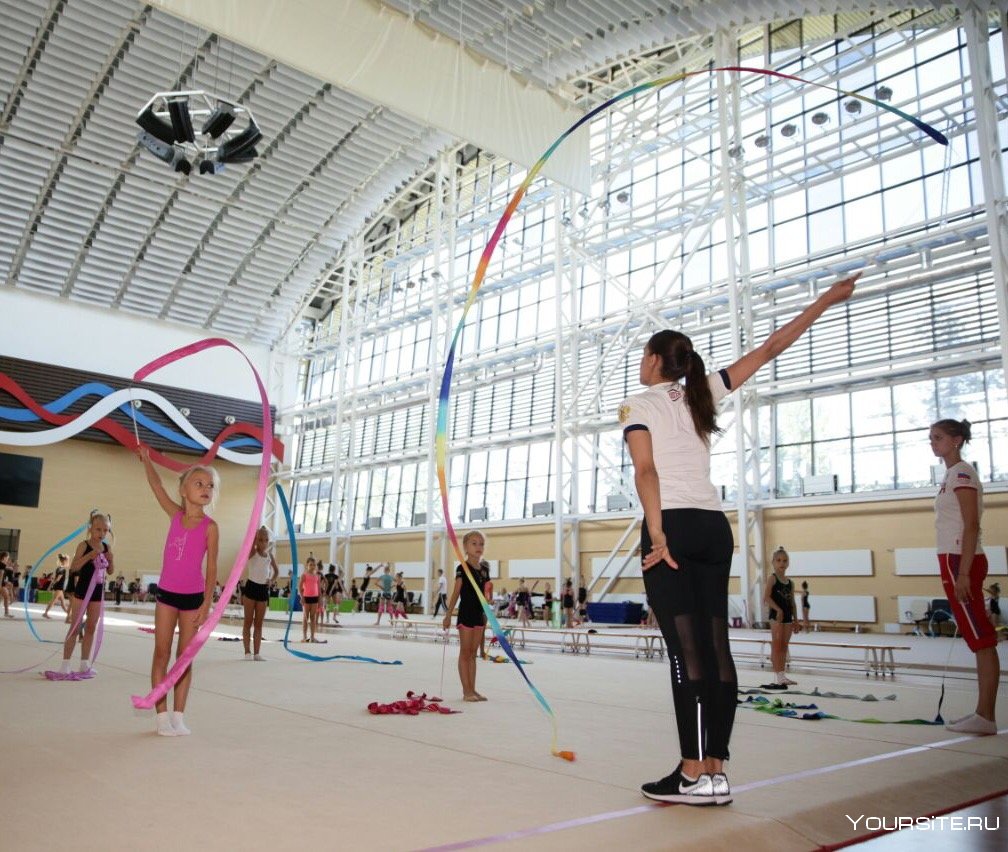 Фото спортивного зала художественной гимнастики