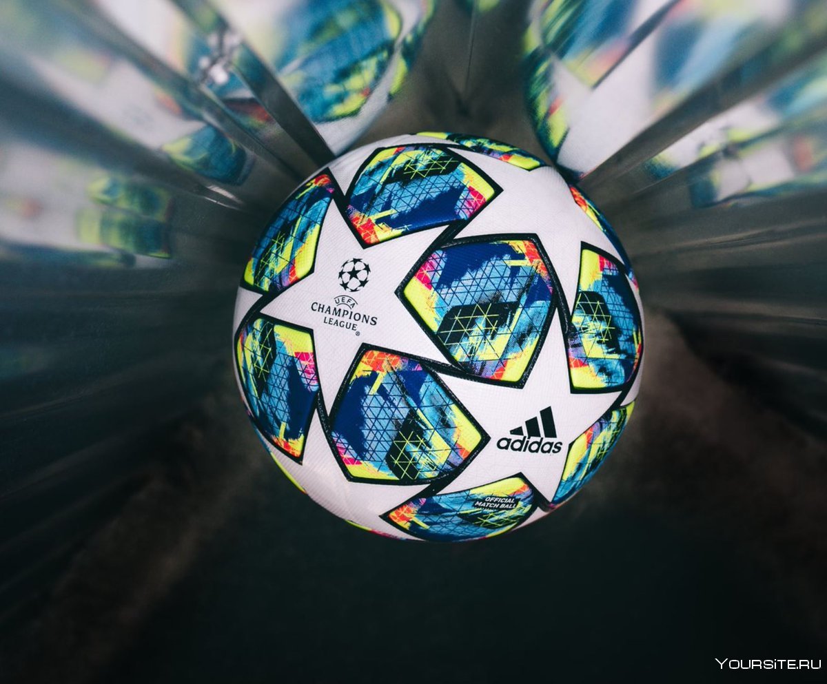 Футбольный мяч Лиги чемпионов 2020 адидас dy2560