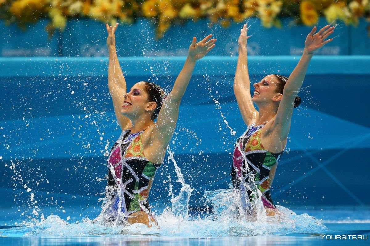 Анастасия Гриценко синхронное плавание