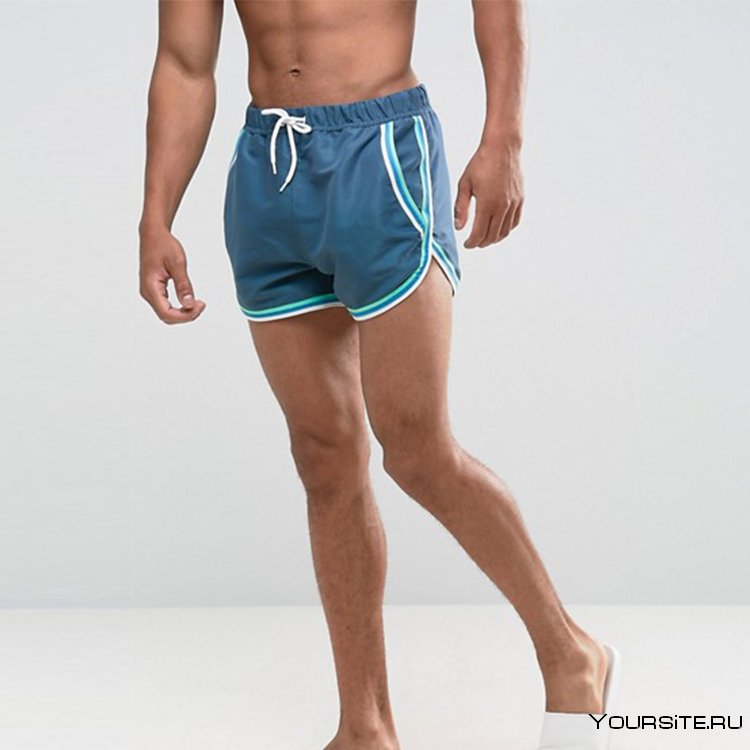 Короткие плавательные шорты мужские