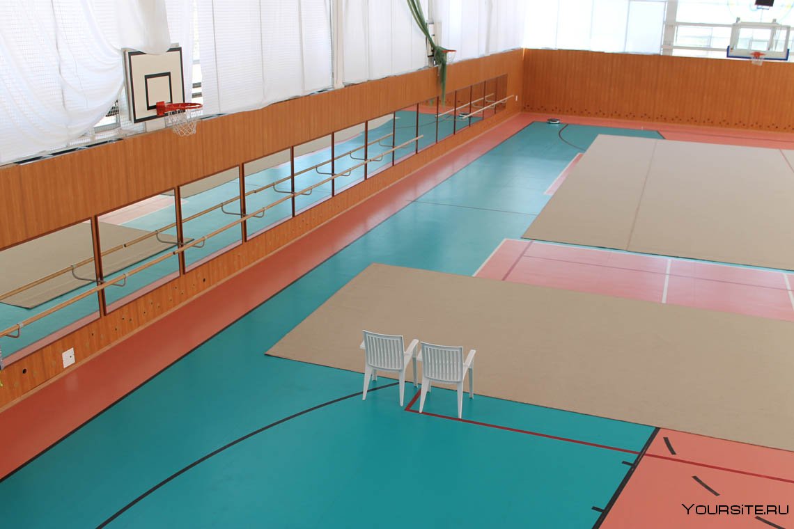 Фото спортивного зала художественной гимнастики