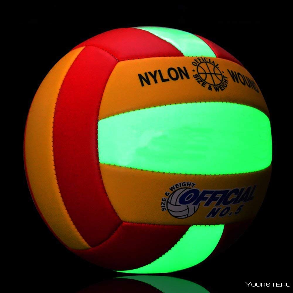 Волейбольный мяч цветной