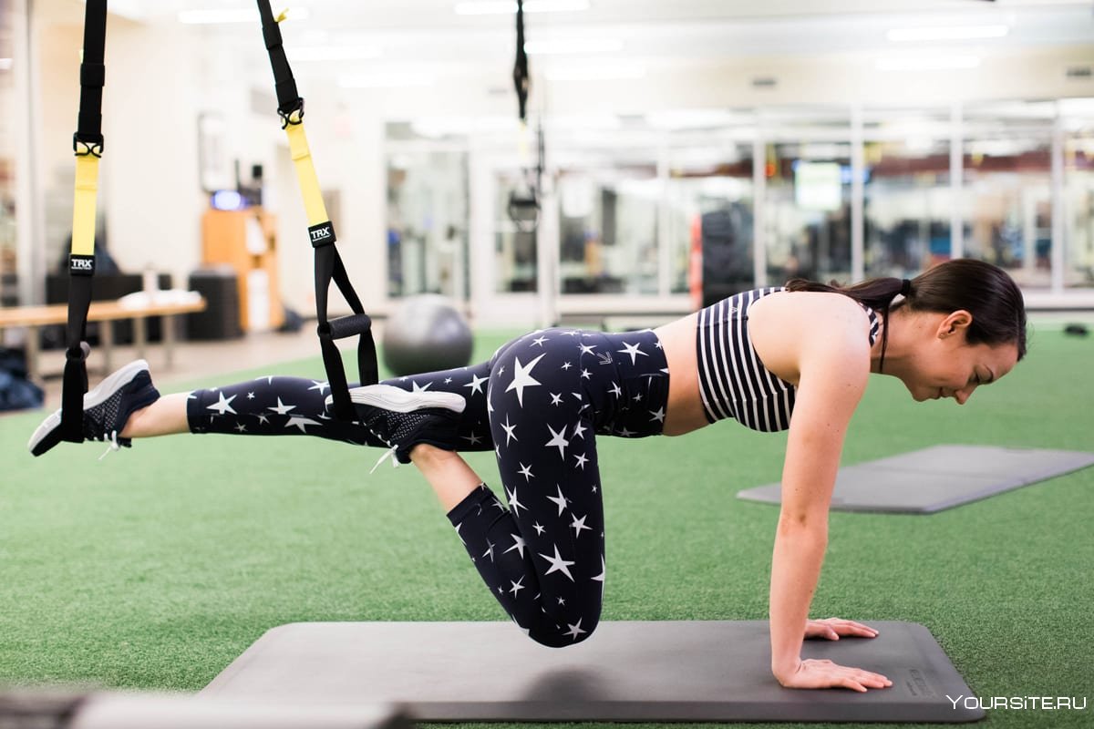 TRX Mountain Climber Pushup