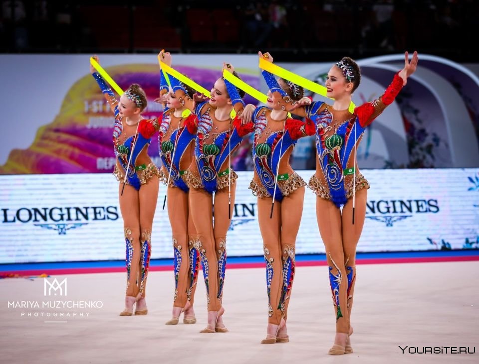 Сборная России по художественной гимнастике групповые юниорки