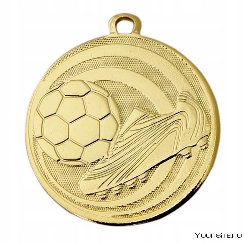 Золотая медаль футбол