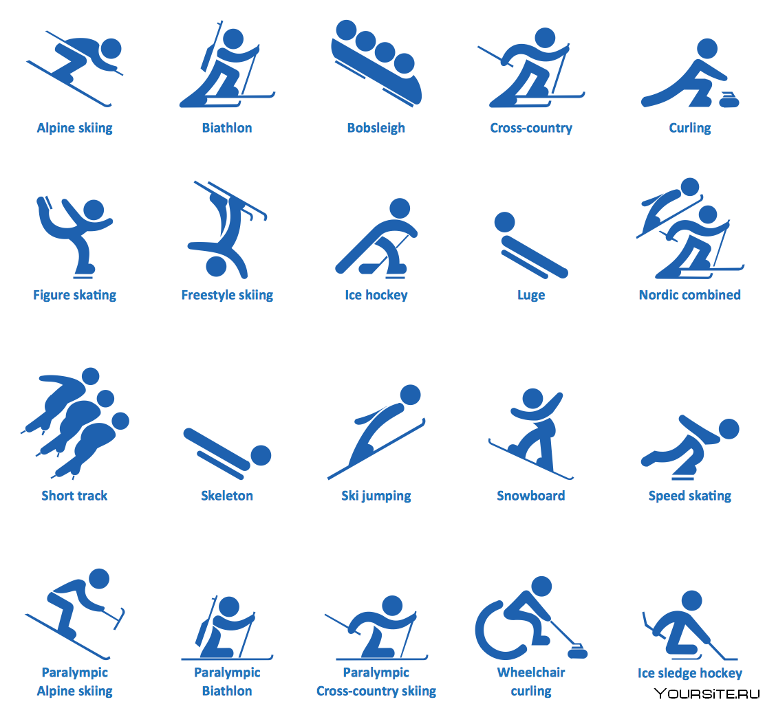 Эмблемы видов спорта