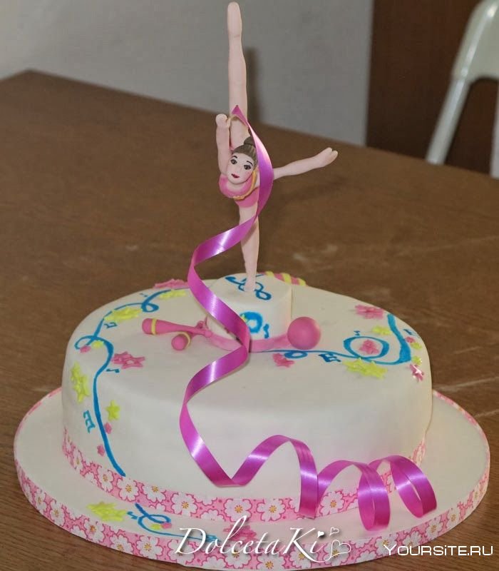 Тортик для гимнастки