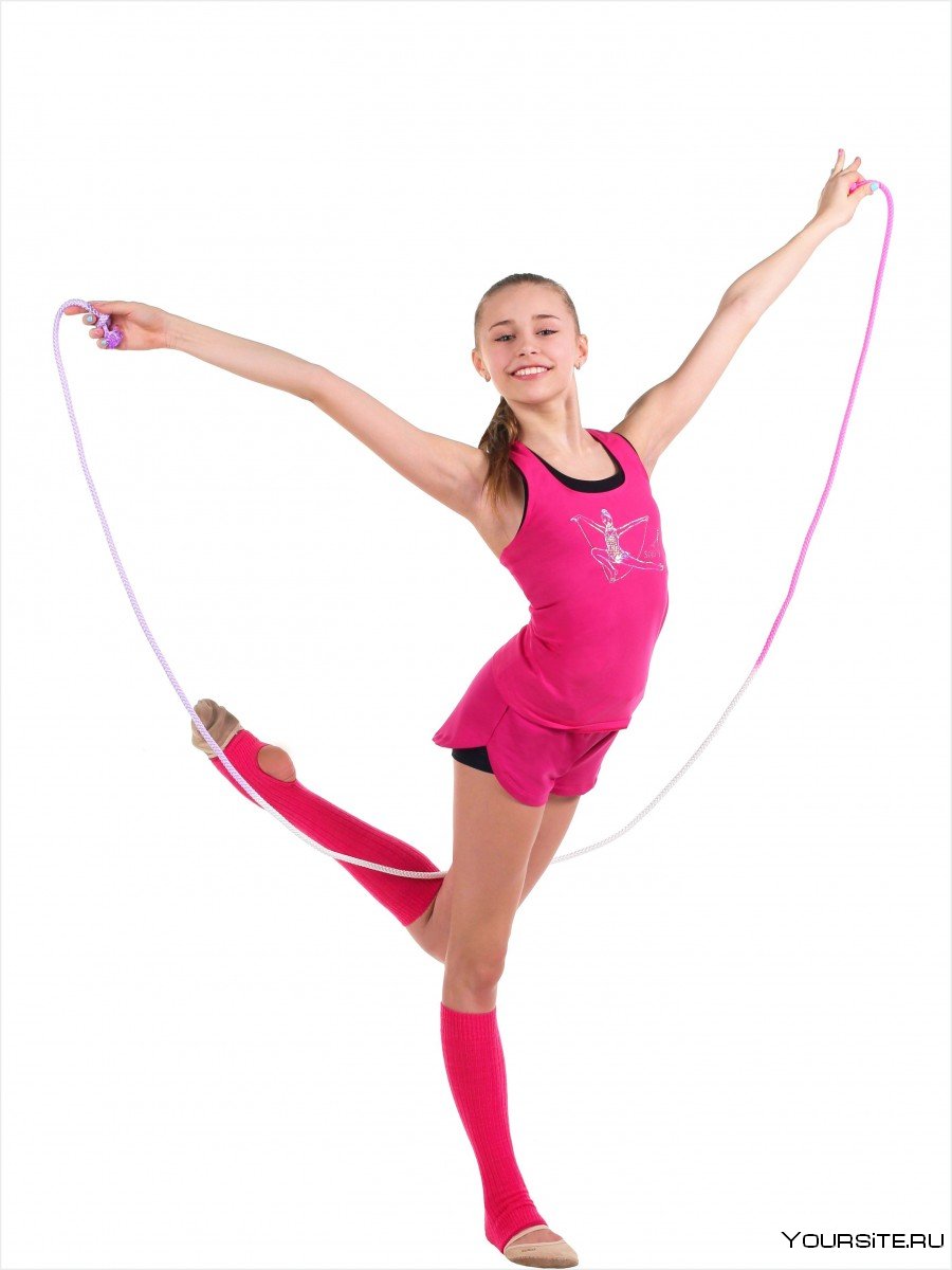 Упражнение со скакалкой художественная гимнастика